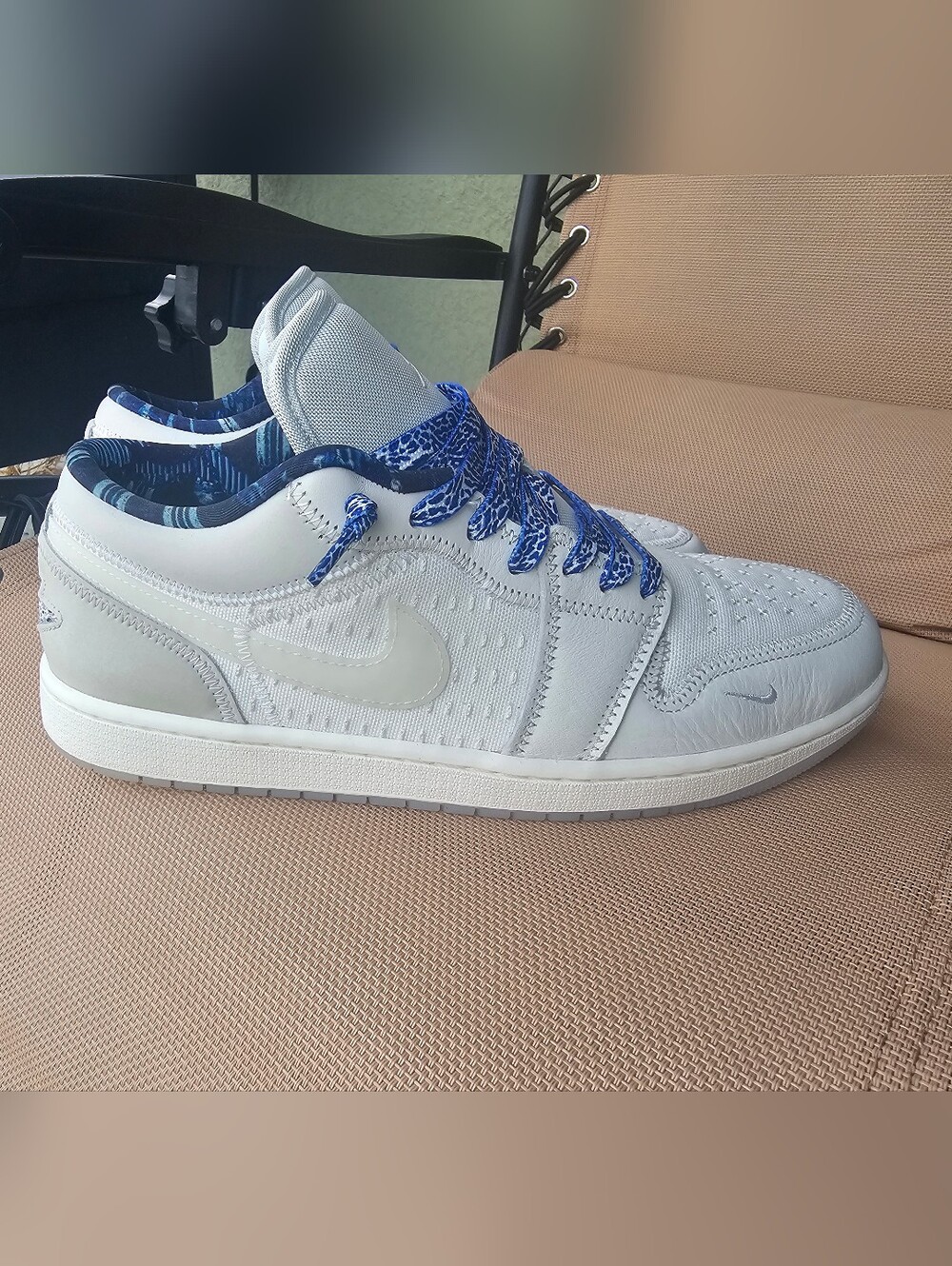 Size 11 - Air Jordan 1 SE Low Summit White Sail